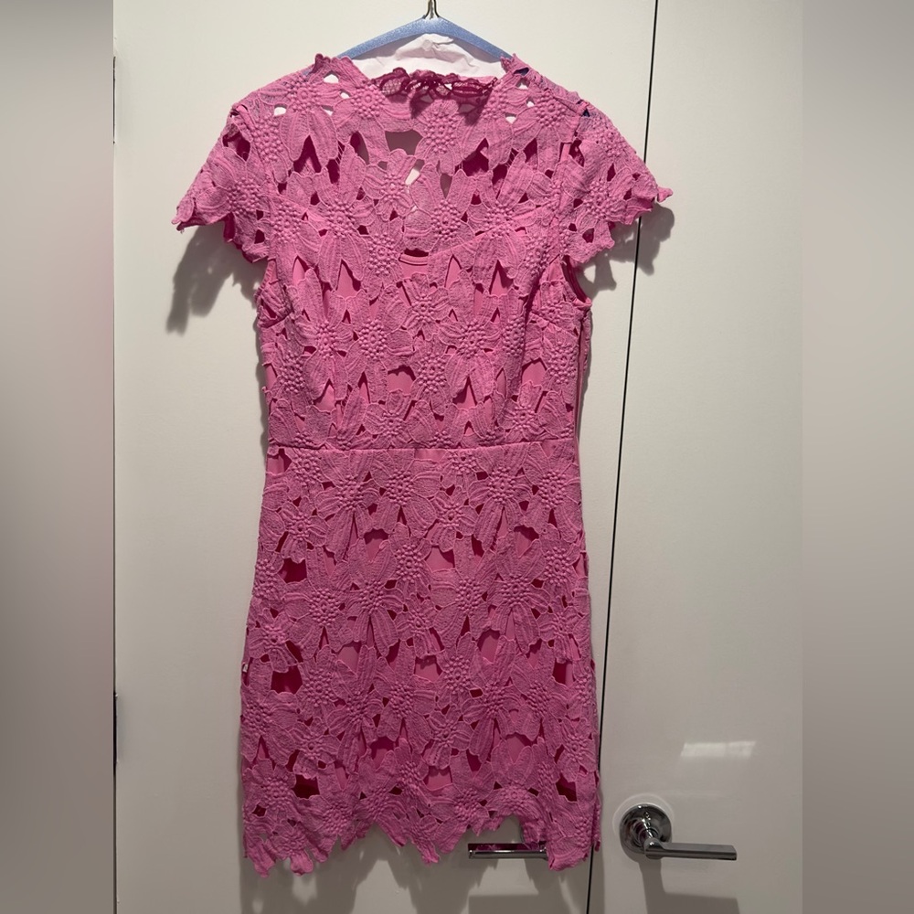 Pink cocktail dress